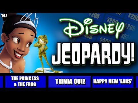 Disney Jeopardy Quiz • 26 Clue Game • Test your Knowledge
