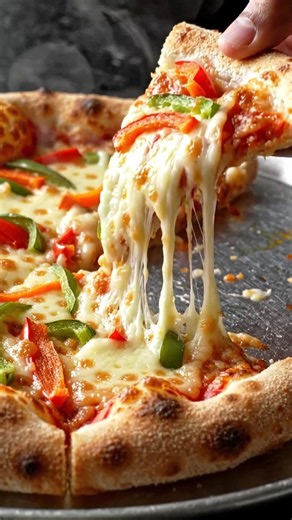 Ultimate Cheese Pull Pizza ASMR 😍 #shorts #asmr