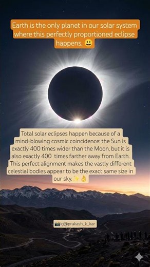 Crazy 🤪 Facts about Total Solar Eclipse #space #sun #moon
