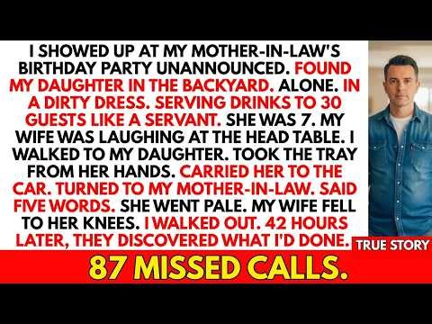 Found My Daughter Serving Drinks at Mother-in-Law's Party— I Said 5 Words, 42 hours Later