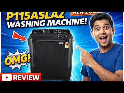 LG P115ASLAZ 😱 Powerful Semi Automatic Washing Machine 2026🔥 Full Demo & Honest Review |Worth Buying