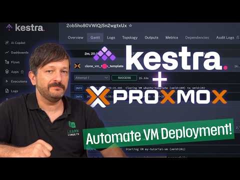 Kestra's Proxmox Plugin: Create a Workflow to Easily Spin-Up VMs