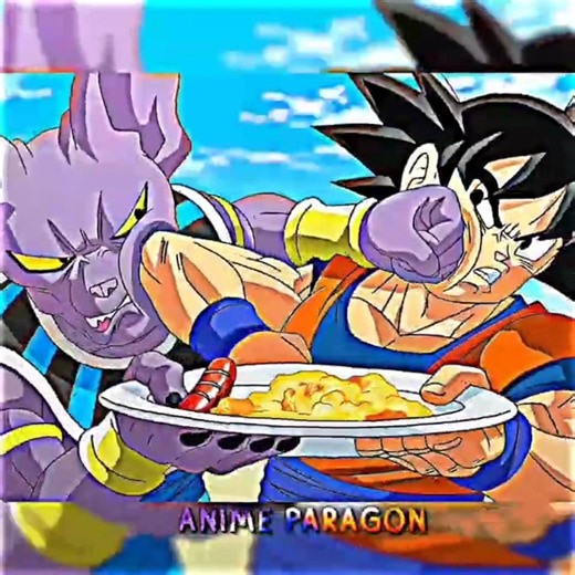 Goku & Beerus Fight For Food 😂🔥