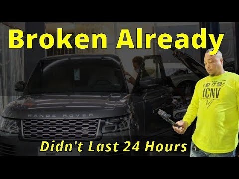 Check Engine Light The 1st Day Of Ownership #supercars #carenthusiast #rangerover #performancesuv