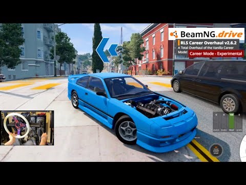 BeamNG Career "NEW" Overhaul MOD v2.6.2 - Buying FIRST V8 Engine