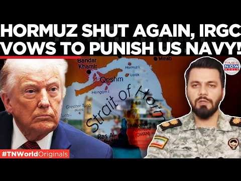 US VS IRAN: IRGC Seizes Hormuz, Accuses US of "Piracy & Robbery" as Blockade Deal Collapses!