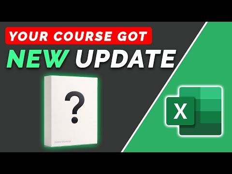300 plus Excel Shortcut Keys added to your Course