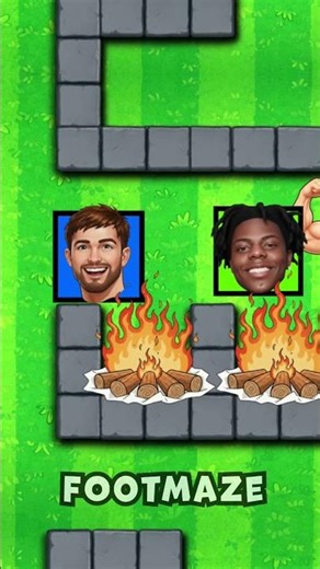 NEW SECRET MAZE CHALLENGE RONALDO x MR BEAST x ISHOWSPEED x YAMAL #football #mazechallenge