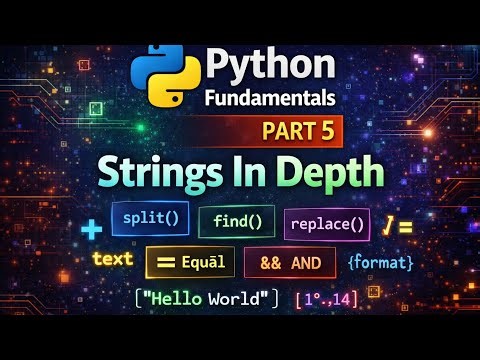 Python Strings Explained | Methods , Slicing (Part 5) #Python#LearnPython#PythonTutorial#Programming
