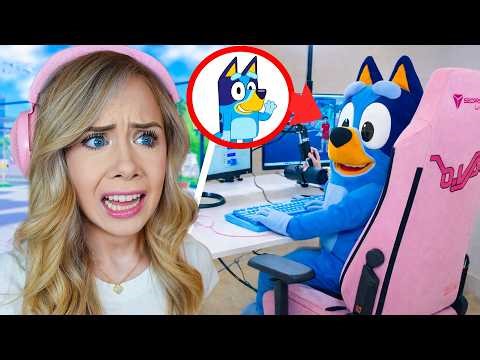 I HACKED INTO BLUEYS ROBLOX ACCOUNT...