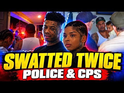 Blueface & Chrisean SWATTED Twice in One Day?! CPS Show Up