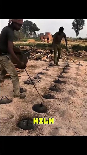 How Hot Bricks Are Made | Amazing Traditional Brick Making Process 🔥