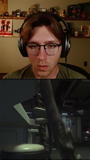 I'm NOT Ready! 😂 #fyp #gaming #funny #rage #reaction #alien #alienisolation