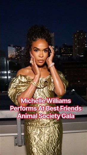 Michelle Williams Performs At Best Friends Animal Society Gala #tamtonight