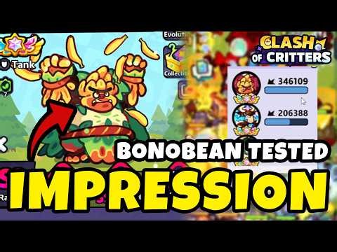 I Tested The New Grass Gorilla Bonobean ! My Honest Impressions | Clash Of Critters