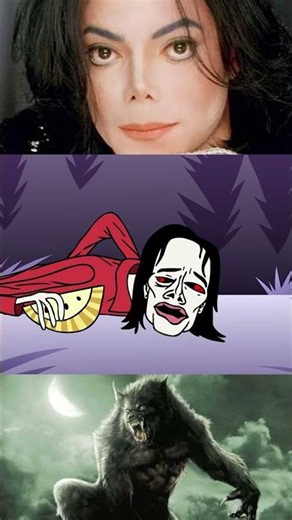Michael Jackson becomes a Werewolf Animated Loop #mj #michaeljackson #michael #jackson #jacksonfive