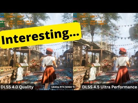 RTX 50 Series DLSS 4.5 vs 4.0 Review 1440p and 4K DLAA, DLSS Q, DLSS B, DLSS P, DLSS UP