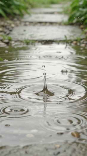 Gentle Rain & Wind Chimes 🌧️ Relaxing ASMR Sounds 🔔 #relaxingsounds #rainsounds #amsr