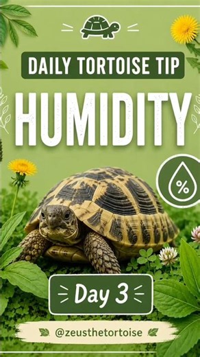 Daily Tortoise Tip #3 | The Truth About Humidity for Mediterranean Tortoises