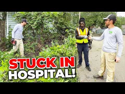 I knocked for DAYS before this homeowner finally responded with a CRAZY story