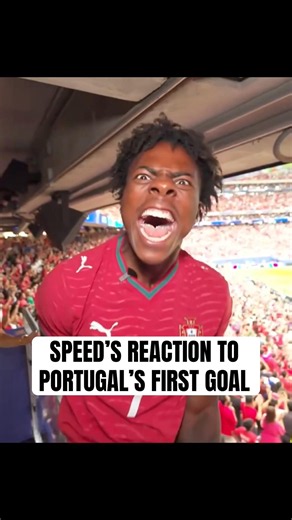Speed goes WILD for Portugal first World Cup goal 😂🇵🇹
