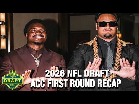 2026 NFL Draft: ACC First Round Recap