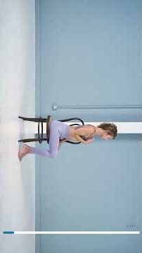 Chair PILATES Exercises for SENIORS 🪑 #SHORTS