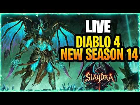 🔥Diablo 4 Season 14 LIVE : Ask Anything : Commands type !level !builds !mythic !best (For Vids)
