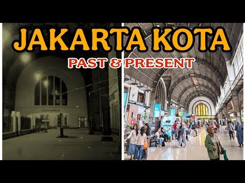 Jakarta Kota Station Where Art Deco History Meets the Modern Megacity Commute #train #jakartakota