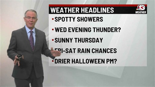 Brad's Evening Forecast