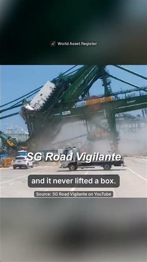 This Brand New Crane Never Lifted a Single BOX #shorts