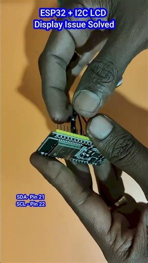 ESP32 I2C LCD Problem Solved Completely | 100% Working Solution with Error Fix (Arduino)