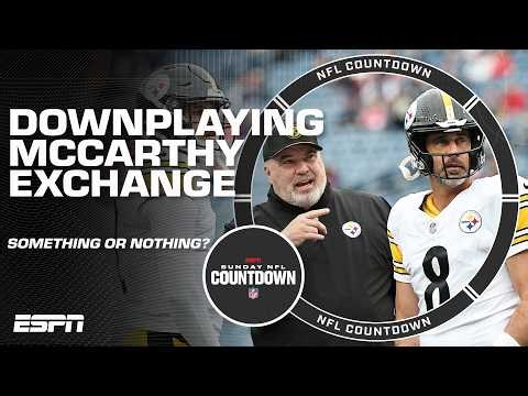 Something or Nothing? Reacting to Aaron Rodgers' HEATED EXCHANGE with Mike McCarthy | NFL Countdown