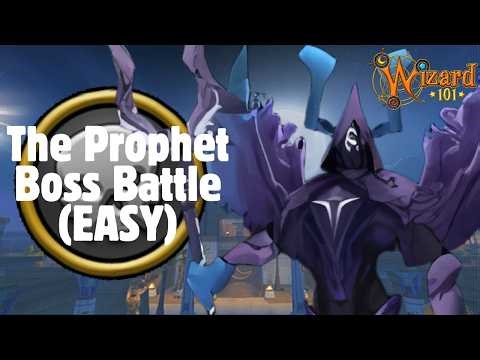 The Prophet Boss Battle (EASY) | Wizard101 Death Walkthrough - Episode 141!!