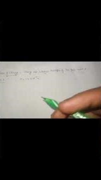 ....Class 12th Physics | Quantization of Charge (Complete Explanation + Numericals)