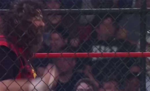 17 years ago today, Mick Foley won the TNA World Championship from Sting.This was the first singles match between them since 1993.📍 TNA Lockdown 2009