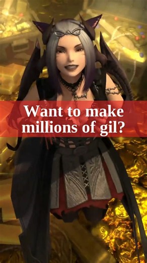 Want an easy way to make millions of gil? #FFXIV #FF14 #FinalFantasyXIV #FinalFantasy #Evercold