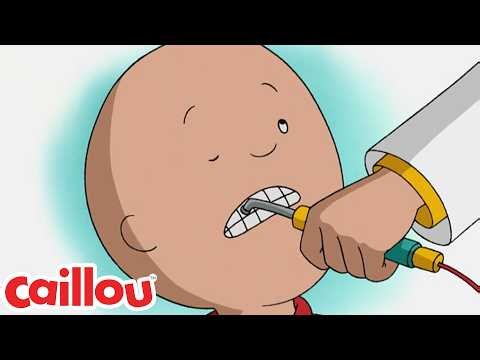 Caillou Visits The Dentist | Caillou | Cartoons For Kids