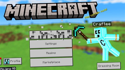 Destroying every single block to find secret treasures in Minecraft