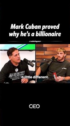 MARK CUBAN PROVED WHY HE'S A BILLIONAIRE