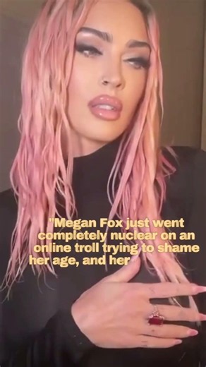 Megan Fox Slams Age-Shaming Trolls! ߤߒ #shorts #meganfox