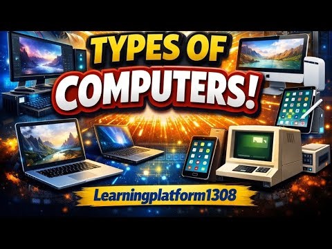 Types of Computer | Supercomputer to Microcomputer | Computer Basics Hindi