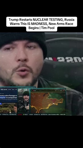 PART1: Trump Restarts NUCLEAR TESTING, Russia Warns This IS MADNESS, New Arms Race Begins | Tim Pool #timpool #democrats #america #politics #donaltrump