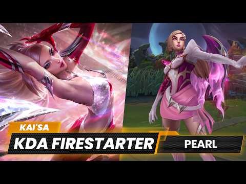 KDA FIRESTARTER Kaisa Skin | League of Legends | Pearl Chromas