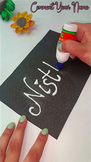 Comment Your Name 😍🫶🏻#comment #drawing #craft #diy #ytshorts #ytviral #viralvideo #yt