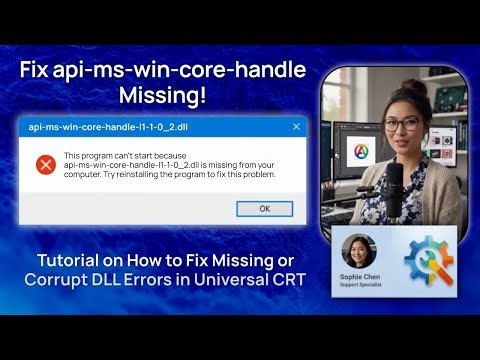 Fix api-ms-win-core-handle Missing!