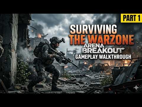 "Surviving the Warzone: Arena Breakout Gameplay Walkthrough – Part 1"