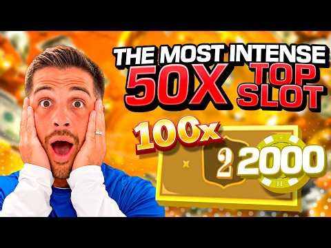 MOST INTENSE 50X TOP SLOT 2 ON CRAZY TIME!!!