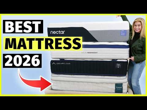 Best Mattresses of 2026 - Our Favorite 7 Mattresses of 2026! (I Tested Them All!)