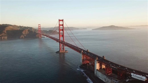 The Golden Gate Bridge is one of the most iconic bridges in the world.